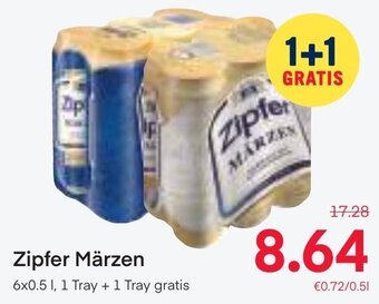 MPreis Zipfer Märzen 6x0.5 L Angebot