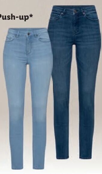 Lidl Damen jeans super skinny fit push-up Angebot