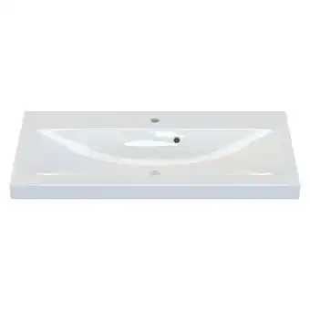 Bauhaus Camargue espacio einbauwaschbecken olex (100 x 46 cm, mineralguss, weiß) Angebot