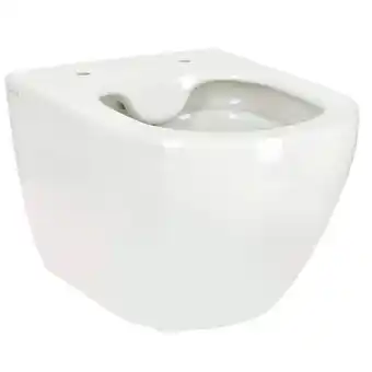Bauhaus Camargue pico wand-wc pico 2.0 (spülrandlos, ohne spezialglasur, spülform: tief, wc abgang: waagerecht, weiß) Angebot