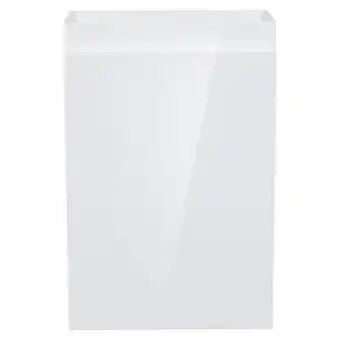 Bauhaus Camargue espacio waschtischunterschrank (40 x 22 x 60 cm, 1 tür, gama weiß glänzend) Angebot