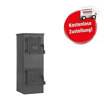 Bauhaus Firefix werkstattofen vesuv w5c (6 kw, stahl, schwarz, wirkungsbereich: 80,2 %) Angebot