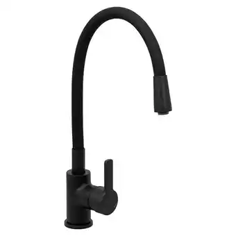 Bauhaus Camargue spültischarmatur flexo (schwarz, matt) Angebot