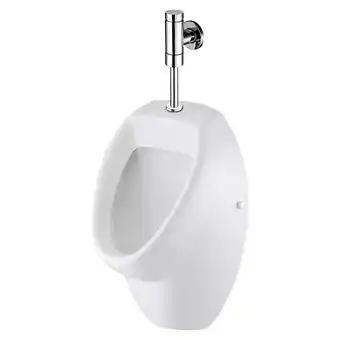 Bauhaus Urinal-komplettset (ausstattung: druckspüler, weiß) Angebot