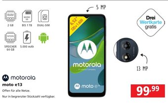 Pagro Diskont moto e13 Angebot