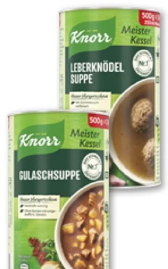ADEG Meisterkessel dosensuppen Angebot