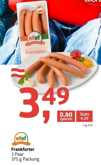 ADEG Frankfurter 375g Angebot