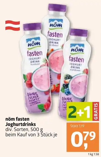 ADEG Nöm Faster Joghurtdrinks 500g Angebot