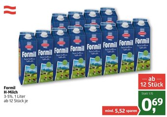 ADEG Formil H-Milch 1 Liter Angebot