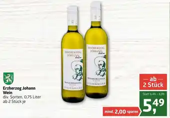 ADEG Erzherzog Johann Wein Angebot