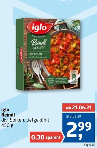 ADEG Iglo Reindl 450g Angebot