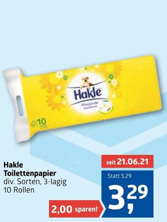 ADEG Hakle Toilettenpapier Angebot