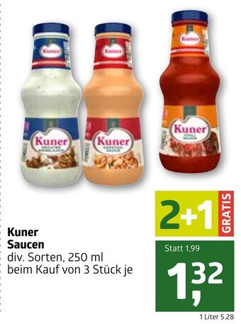ADEG Kuner Saucen 250 ml Angebot