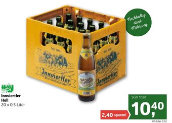 ADEG Innviertler Hell 20 x 0,5 Liter Angebot