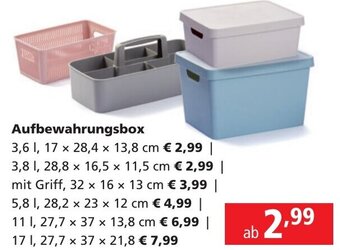 Pagro Diskont Aufbewahrungsbox Angebot