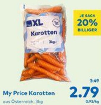 T&G My Price Karotten Angebot