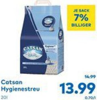T&G Catsan Hygienestreu 20L Angebot