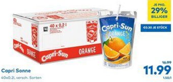 T&G Capri Sonne 40x0,2L Angebot