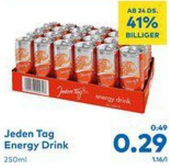 T&G Jeden Tag Energy Drink 250ml Angebot