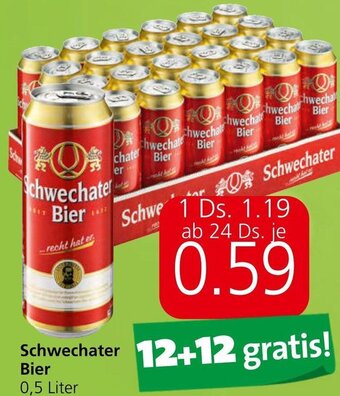 Spar Schwechater Bier 0,5 Liter Angebot