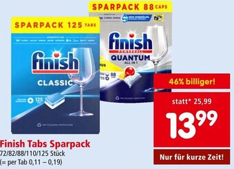 Interspar Finish Tabs Sparpack Angebot