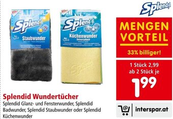 Interspar Splendid Wundertücher Angebot