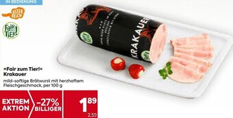Billa » Fair zum Tier!<< Krakauer Angebot