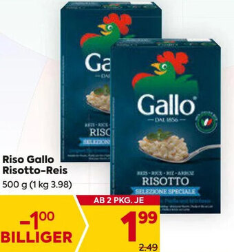 Billa Riso Gallo Risotto-Reis 500 g Angebot