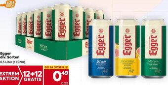 Billa Egger Marzen div. Sorten 0,5 Liter Angebot