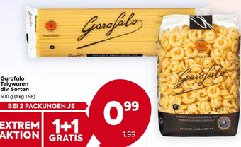 Billa Garofalo Teigwaren div. Sorten 500g Angebot