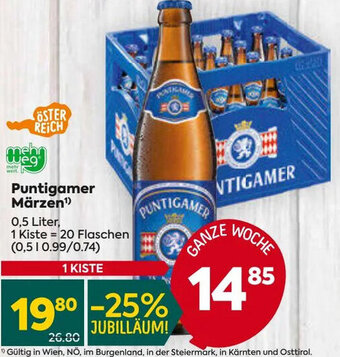 Billa Puntigamer Märzen¹ 0,5 Liter, Angebot