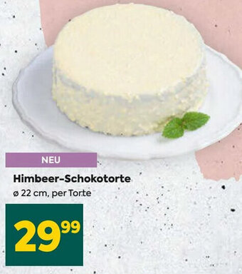 Billa Himbeer-Schokotorte Ø 22 cm, per Torte Angebot