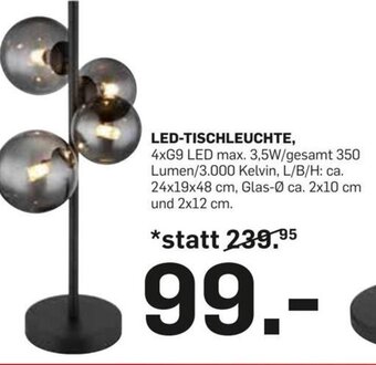 Möbel Ludwig LED-TISCHLEUCHTE Angebot