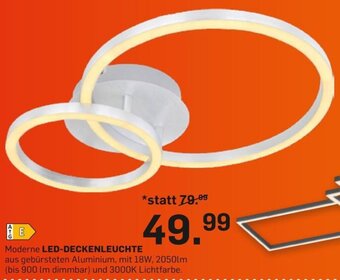 Möbel Ludwig Moderne LED-DECKENLEUCHTE Angebot