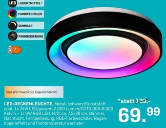 Möbel Ludwig LED-DECKENLEUCHTE Angebot