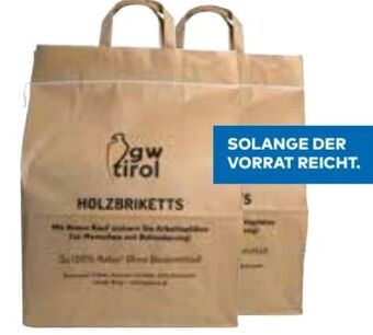 T&G Geschützte werkstätte holzbriketts Angebot