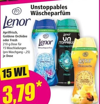 Norma Lenor Unstoppables Wäscheparfüm 15 WL Angebot