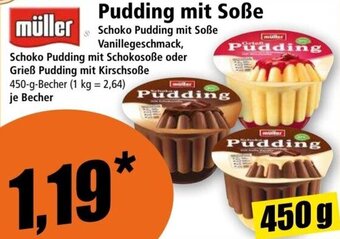 Norma Pudding mit Soße 450 g Angebot
