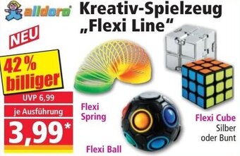 Norma alldora Kreativ-Spielzeug ,,Flexi Line" Angebot