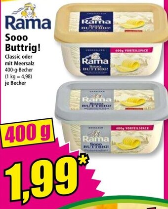 Norma Rama Sooo Buttrig! 400 g Angebot