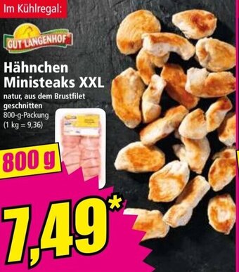Norma Hähnchen Ministeaks XXL 800-g-Packung Angebot