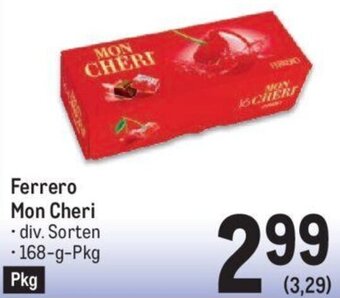 Metro Ferrero Mon Cheri • 168-g-Pkg Angebot