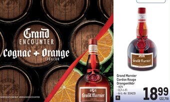Metro Grand Marnier Cordon Rouge Orangenlikör Angebot
