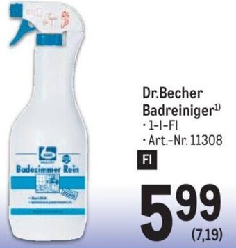 Metro Dr.Becher Badreiniger¹ Angebot