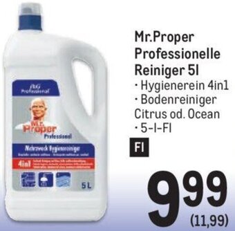 Metro Mr.Proper Professionelle Reiniger 5L Angebot