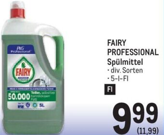 Metro FAIRY PROFESSIONAL Spülmittel 5L Angebot