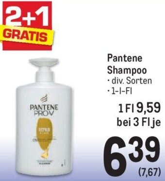 Metro Pantene Shampoo Angebot