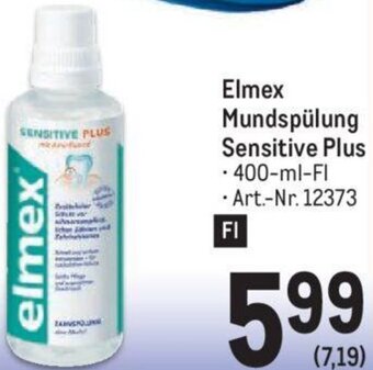 Metro Elmex Mundspülung Sensitive Plus • 400-ml-FI Angebot