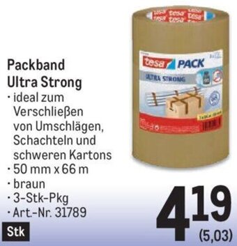 Metro Packband Ultra Strong • 3-Stk-pkg Angebot