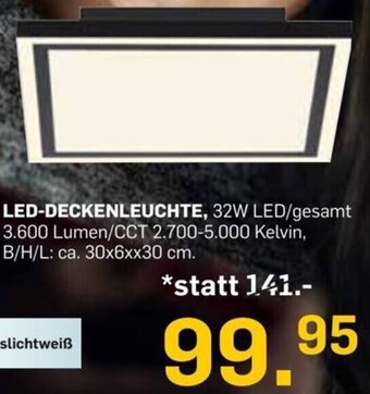 Möbel Ludwig LED-DECKENLEUCHTE Angebot